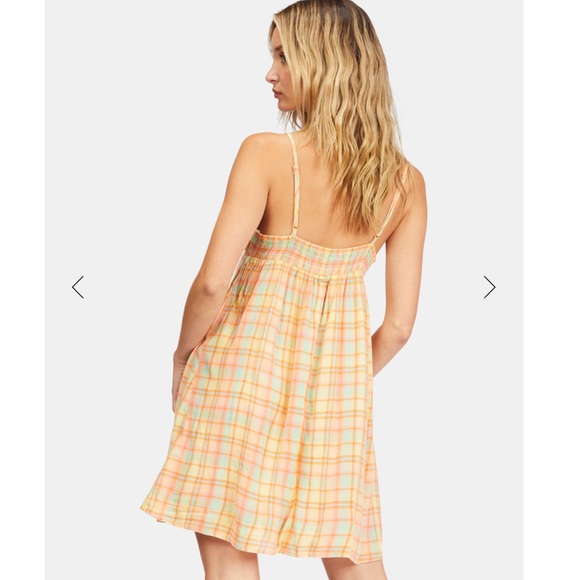 NWT Billabong Just Add Sun Mini Slip Dress - Picture 3 of 9